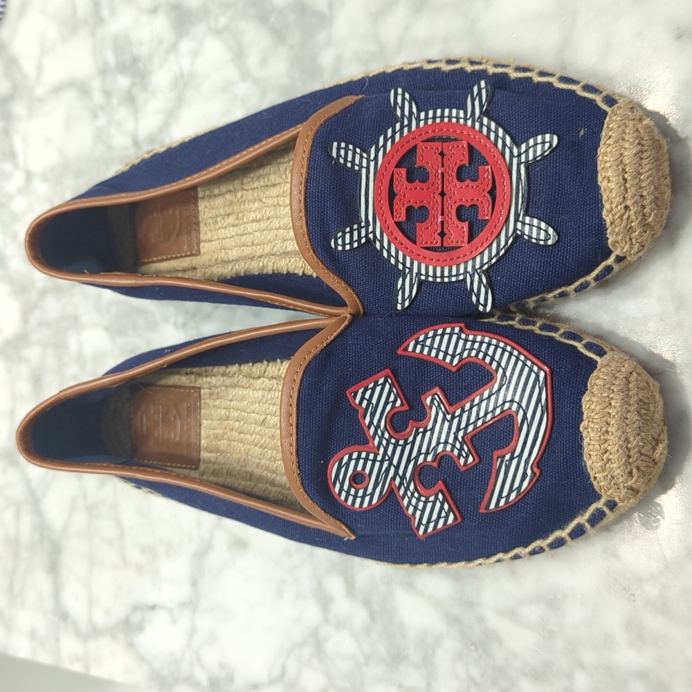 Tory Burch nautical espadrilles